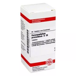 HARPAGOPHYTUM PROCUMBENS D 30 tabletti, 80 tk
