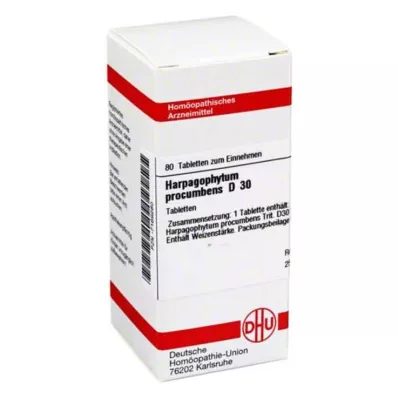 HARPAGOPHYTUM PROCUMBENS D 30 tabletti, 80 tk