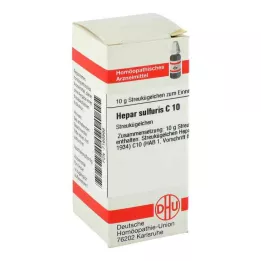 HEPAR SULFURIS C 10 graanulid, 10 g