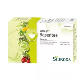 SIDROGA Wellness leeliselise tee filtrikott, 20X1,5 g