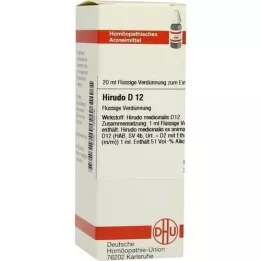 HIRUDO D 12 Lahjendus, 20 ml
