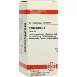 HYPERICUM C 6 tabletti, 80 tk