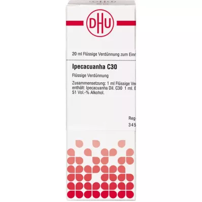 IPECACUANHA C 30 lahjendus, 20 ml