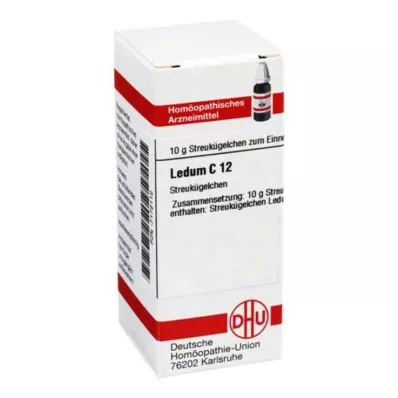 DHU Ledum C 12 gloobulid, 10 g