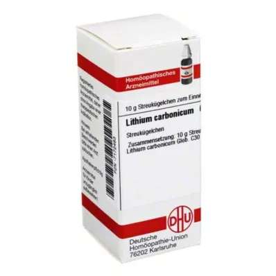 LITHIUM CARBONICUM C 30 graanulid, 10 g