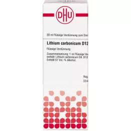 LITHIUM CARBONICUM D 12 Lahjendus, 20 ml