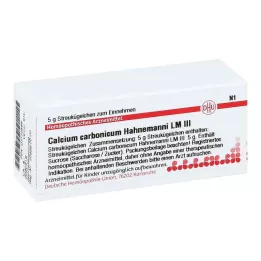 CALCIUM CARBONICUM Hahnemanni LM III Gloobulid, 5 g