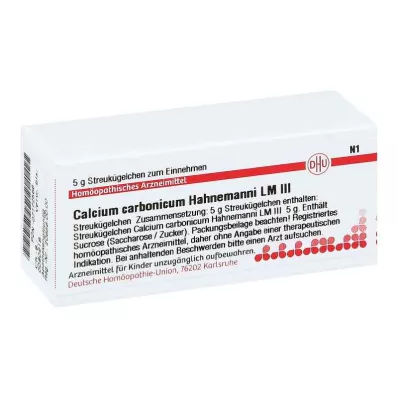 Lm kaltsiumi süsivesikud.III Globules Hahnemanni (5 g)