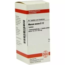MARUM VERUM D 12 tabletti, 80 tk