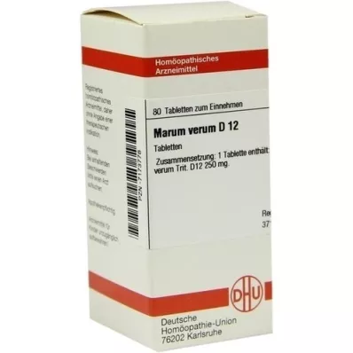 MARUM VERUM D 12 tabletti, 80 tk