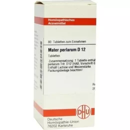 MATER PERLARUM D 12 tabletti, 80 tk