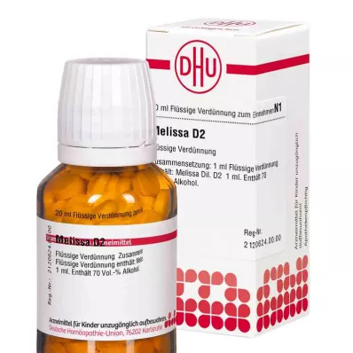 Melissa D2 lahjendus (20 ml) Melissa D2 lahjendus (20 ml)