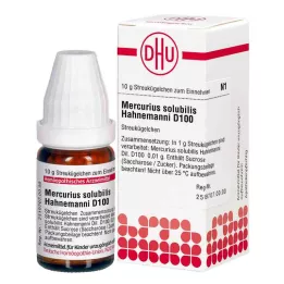 MERCURIUS SOLUBILIS Hahnemanni D 100 kapslit, 10 g