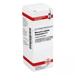 MERCURIUS SOLUBILIS Hahnemanni C 6 Lahjendus, 20 ml