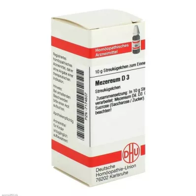 MEZEREUM D 3 kapslit, 10 g