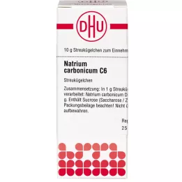 NATRIUM CARBONICUM C 6 graanulid, 10 g