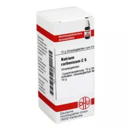 NATRIUM CARBONICUM C 6 graanulid, 10 g