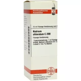 NATRIUM CHLORATUM C 200 Lahjendus, 20 ml