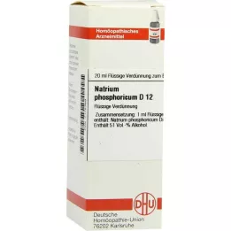 NATRIUM PHOSPHORICUM D 12 Lahjendus, 20 ml