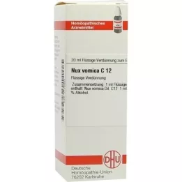 NUX VOMICA C 12 Lahjendus, 20 ml