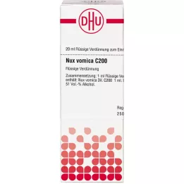 NUX VOMICA C 200 Lahjendus, 20 ml