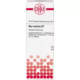 NUX VOMICA D 7 lahjendus, 20 ml