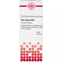 NUX VOMICA D 20 lahjendus, 50 ml