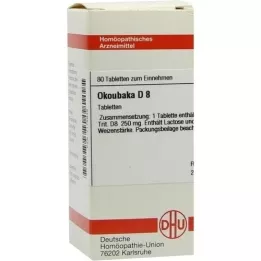 OKOUBAKA D 8 tabletti, 80 tk
