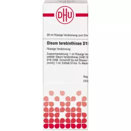 OLEUM TEREBINTHINAE D 10 Lahjendus, 20 ml