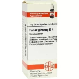 PANAX GINSENG D 4 kapslit, 10 g