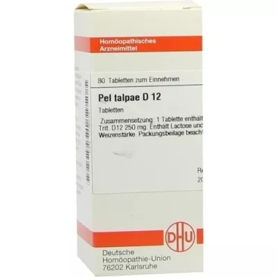 PEL TALPAE D 12 tabletti, 80 tk