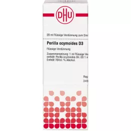 PERILLA OCYMOIDES D 3 Lahjendus, 20 ml