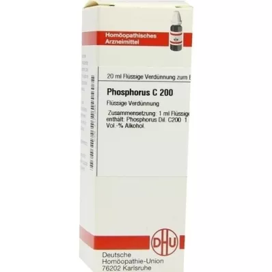 PHOSPHORUS C 200 Lahjendus, 20 ml