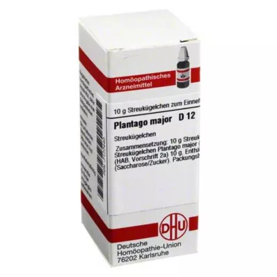 PLANTAGO MAJOR D 12 kapslit, 10 g