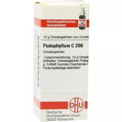 PODOPHYLLUM C 200 graanulid, 10 g