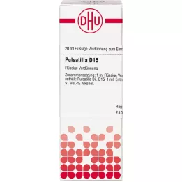 PULSATILLA D 15 lahjendus, 20 ml