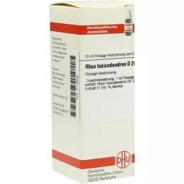 RHUS TOXICODENDRON D 200 lahjendus, 20 ml