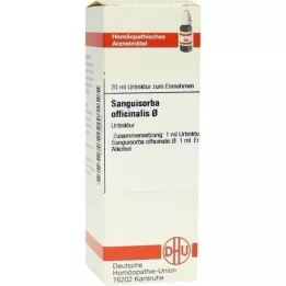 SANGUISORBA OFFICINALIS emaltinktuur, 20 ml