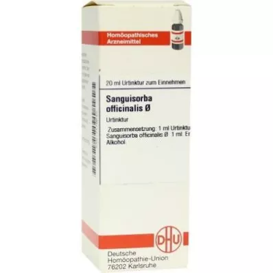 Sanguisorba väljas.Ema tinktuur (20 ml)