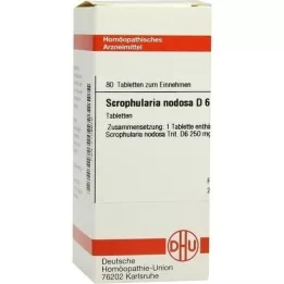 SCROPHULARIA NODOSA D 6 tabletti, 80 tk