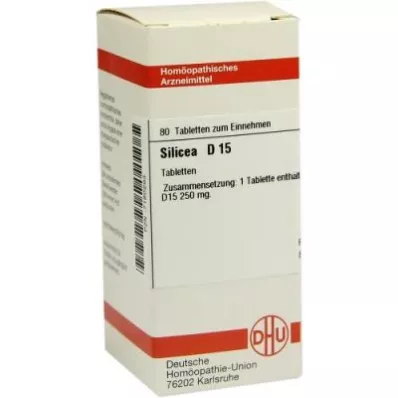 SILICEA D 15 tabletti, 80 tk