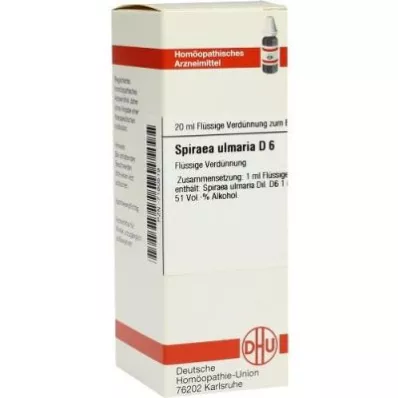 SPIRAEA ULMARIA D 6 Lahjendus, 20 ml