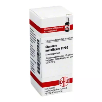 DHU Stannum metallicum C 200 gloobulid, 10 g