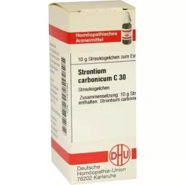 STRONTIUM CARBONICUM C 30 graanulid, 10 g