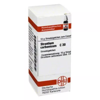 DHU Strontium carbonicum C 30 gloobulid, 10 g