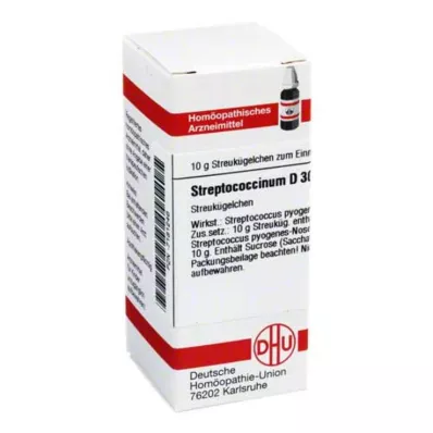 STREPTOCOCCINUM D 30 kapslit, 10 g