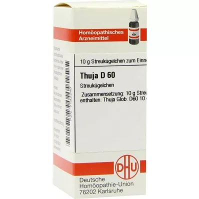 DHU Thuja D 60 gloobulid, 10 g