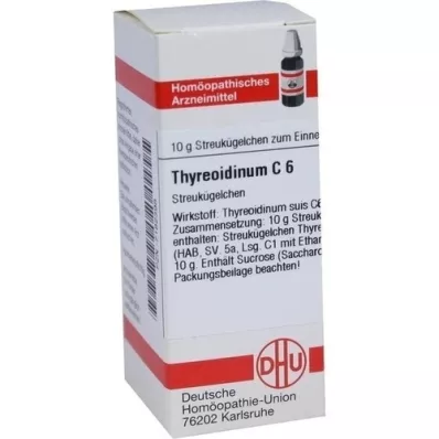 THYREOIDINUM C 6 graanulid, 10 g