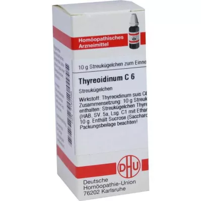 THYREOIDINUM C 6 graanulid, 10 g