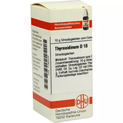 THYREOIDINUM D 10 kapslit, 10 g THYREOIDINUM D 10 kapslit, 10 g